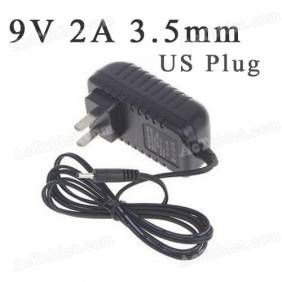 Universal 9V 2A 3.5mm US Power Supply Adapter Charger for Android Tablet PC MID