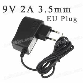 Universal 9V 2A 3.5mm EU Power Supply Adapter Charger for Android Tablet PC MID