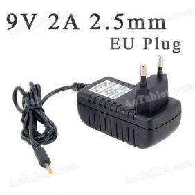 Universal 9V 2A 2.5mm EU Power Supply Adapter Charger for Android Tablet PC MID