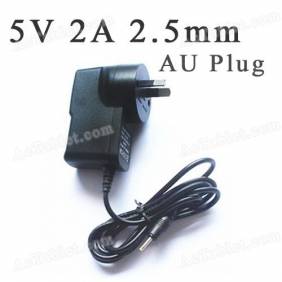 Universal 5V 2A 2.5mm AU Power Supply Adapter Charger for Android Tablet PC MID