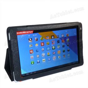 Leather Case Cover for Ramos W27Pro Quad Core Tablet PC 10.1  Inch