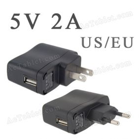 5V 2A USB Power Supply Adapter Charger for Cube U9GT4 RK3066 Tablet PC