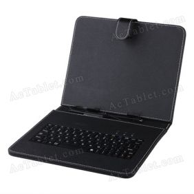9.7 Inch Leather Keyboard Case for Teclast A10h Quad Core Tablet PC