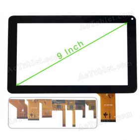 Digitizer Glass Touch Screen Panel for 4Sight Tablet 9\" Allwinner A13 Tablet PC