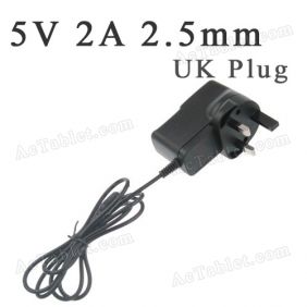 5V Power Supply Charger for Sumvision Cyclone Astro+ 7 Inch Tablet PC