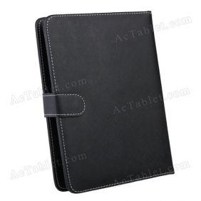 Leather Keyboard Case for Newpad Newsmy T8 T9 Dual Core Tablet PC 8 Inch