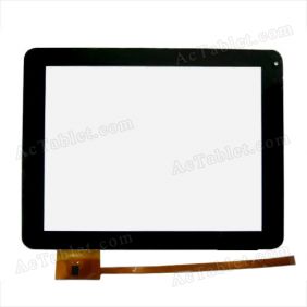 OPD TPC0036 Digitizer Glass Touch Screen for 9.7 Inch Allwinner A10 A20 Tablet PC Replacement