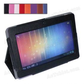 Leather Case Cover for GOCLEVER TERRA 70 L (TAB I720) Dual Core iMAPx15 7 Inch Android Tablet PC
