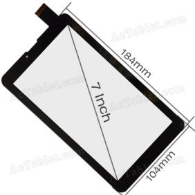 HJ006GG00A_FPC Digitizer Glass Touch Screen Replacement for 7 Inch 3G MID Tablet PC