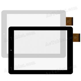 DPT 300-L4708A-A00 Digitizer Glass Touch Screen Panel Replacement for 9.7 Inch Android Tablet PC