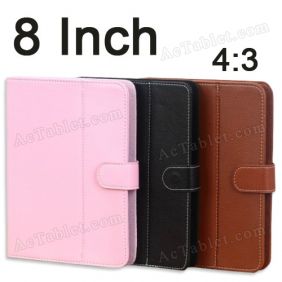 PU Leather Case Cover for ICOO ICOU8GS A31 Quad Core MID 8 Inch Tablet PC