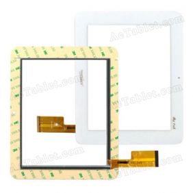 TPC0156 VER1.0 VER2.0 Digitizer Glass Touch Screen Replacement for 8 Inch MID Tablet PC