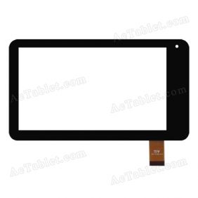 TPC-51053 V1.0 Digitizer Glass Touch Screen Replacement for 7 Inch MID Tablet PC