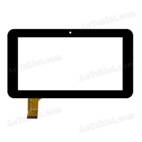 HS1182-V0 Digitizer Glass Touch Screen Replacement for 7 Inch MID Tablet PC