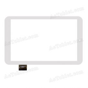 FPC-TP080020(C0773)-00 Digitizer Glass Touch Screen Replacement for 7 Inch MID Tablet PC