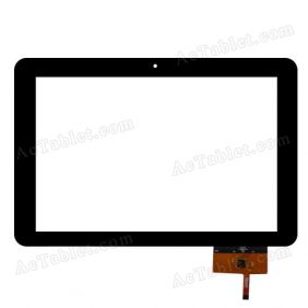 QSD E-100013-04 Digitizer Glass Touch Screen Replacement for 10.1 Inch MID Tablet PC