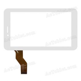 C186104C1-FPC748DR Digitizer Glass Touch Screen Replacement for 7 Inch MID Tablet PC