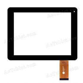 ZHC-D80-129A Digitizer Glass Touch Screen Replacement for 8 Inch MID Tablet PC