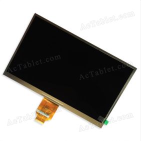 LCD Display Screen for Irulu 10.1\" Allwinner A20 Dual Core 1024x600px MID Tablet PC Replacement