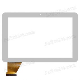 YTG-P10004-F8 V1.0 Digitizer Glass Touch Screen Replacement for 10.1 Inch MID Tablet PC