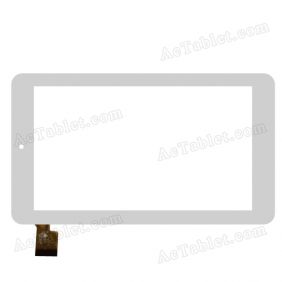 TPC0782 VER2.0 C Digitizer Glass Touch Screen Panel Replacement for 7 Inch Tablet PC