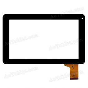 YCF0147-B Digitizer Glass Capacitive Touch Screen for 9 Inch MID Android Tablet PC