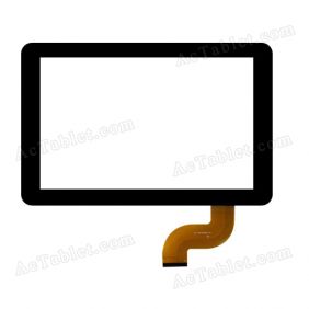 WJ-DR10038 FPC Digitizer Glass Touch Screen Replacement for 10.1 Inch MID Tablet PC