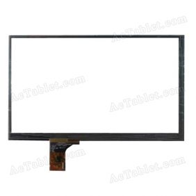 C164099B1-FPC676DR Digitizer Glass Touch Screen Replacement for 7 Inch MID Tablet PC