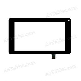 C191109A5-DRFPC148T-V1.0 Digitizer Glass Touch Screen Replacement for 7 Inch MID Tablet PC
