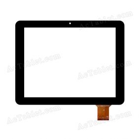 WJ-DR97027FPC Digitizer Glass Touch Screen Replacement for 9.7 Inch MID Tablet PC