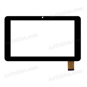 HY TPC-51072 V3.0 Digitizer Glass Touch Screen Replacement for 7 Inch MID Tablet PC