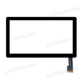 HSCTP-107-B Digitizer Glass Touch Screen Replacement for 7 Inch MID Tablet PC