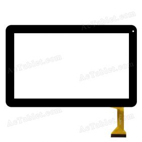 Replacement DH-1007A1-FPC033-V3.0 (RX16*TX26) DE SR Digitizer Touch Screen for 10.1" Tablet PC