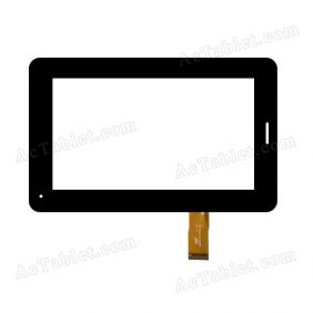 HH070FPC-025B-FHX Digitizer Glass Touch Screen Replacement for 7 Inch MID Tablet PC