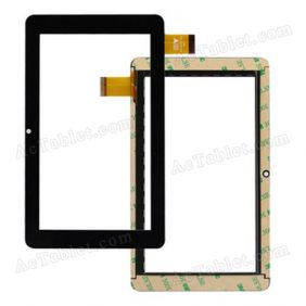 TPC-51072 V1.0 Digitizer Glass Touch Screen Replacement for 7 Inch MID Tablet PC