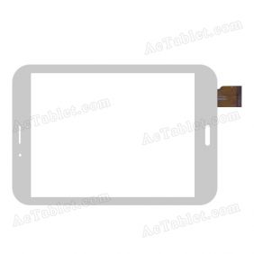 CTP07800B FPC-1.0 Digitizer Glass Touch Screen Replacement for 8 Inch MID Tablet PC