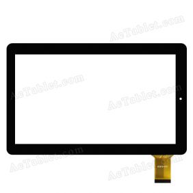 WJ610-V2.0 Digitizer Glass Touch Screen Replacement for 10.1 Inch MID Tablet PC