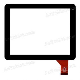 FPC-TP080041(883)-01 Digitizer Glass Touch Screen Replacement for 8 Inch MID Tablet PC
