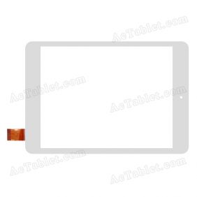 QSD E-C8028-01 Digitizer Glass Touch Screen Replacement for 8 Inch MID Tablet PC