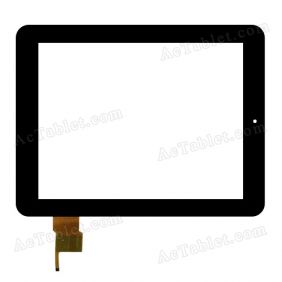 WGJ9717-V2 Digitizer Glass Touch Screen Replacement for 9.7 Inch MID Tablet PC