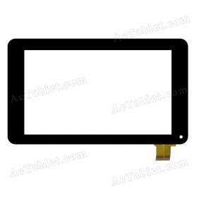JQFP07009A FHX Digitizer Glass Touch Screen Replacement for 7 Inch MID Tablet PC