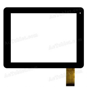 QSD E-C8027-01 Digitizer Glass Touch Screen Replacement for 8 Inch MID Tablet PC