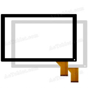 XC-PG1010-016-A0-FPC Digitizer Touch Screen Replacement for 10.1 Inch Tablet PC