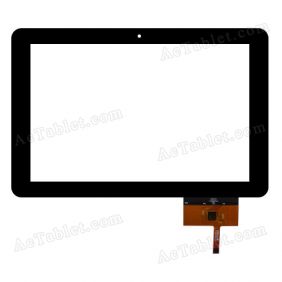QSD E-C100013-04  Digitizer Glass Touch Screen Replacement for 10.1 Inch MID Tablet PC