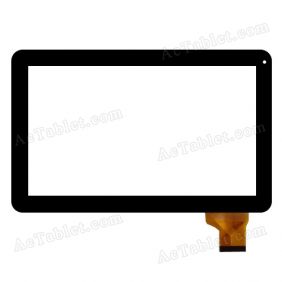 ZHC-321A 2014-08-08-F FQ Digitizer Touch Screen Panel Replacement for 10.1 Inch Tablet PC