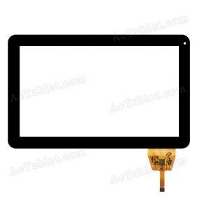 Touch Screen Replacement for Hipstreet Equinox 3 HS-10DTB8-8GB 10.1 Inch Tablet PC