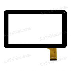 MF-626-090F FPC Digitizer Glass Touch Screen Replacement for 9 Inch MID Tablet PC