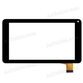 YTG-C70083-F1 V1.1 LLT Digitizer Glass Touch Screen Replacement for 7 Inch MID Tablet PC
