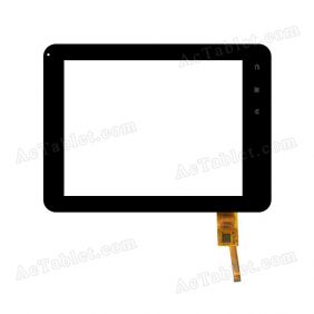 TOPSUN_D0048_A2 Digitizer Glass Touch Screen Replacement for 8 Inch MID Tablet PC
