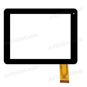 MJK-0175/2013.10.04 YF Digitizer Glass Touch Screen Replacement for 8 Inch MID Tablet PC